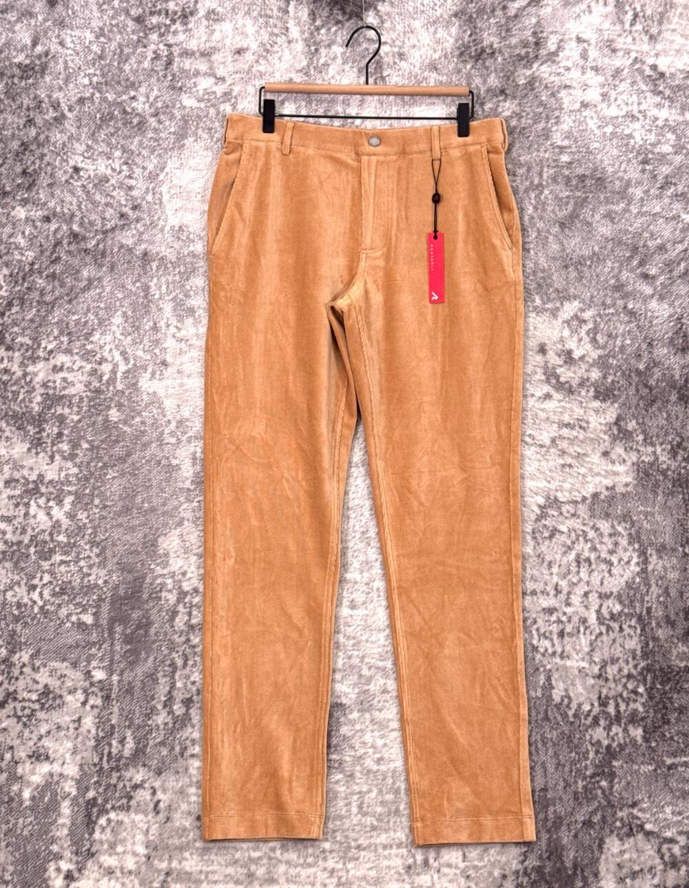 New Redvanly Collins Corduroy Pants Medium Mens Pull On Golf